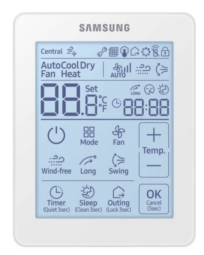 Commande filaire écran tactile