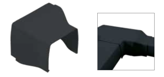 Piece de Reduction Optimal-110/80 NOIR (10pcs/boite)