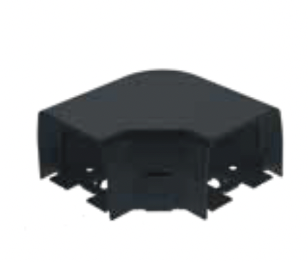 [0505.00587.031] Coude plat 90° for CCD.110 Noir (6pcs/boite)